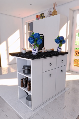 Mutfak Masası Çok Amaçlı Ada