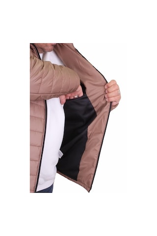 Starbattal Büyük Beden Jessica Su Itici Mont 22820 Vizon - 4Xl Vizon