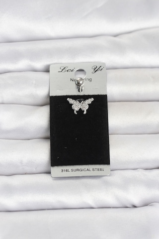 316l Cerrahi Çelik Kelebek Model Göbek Piercing Gümüş 71692834 316l Cerrahi Çelik Kelebek Model Göbek Piercing Gümüş 71692834