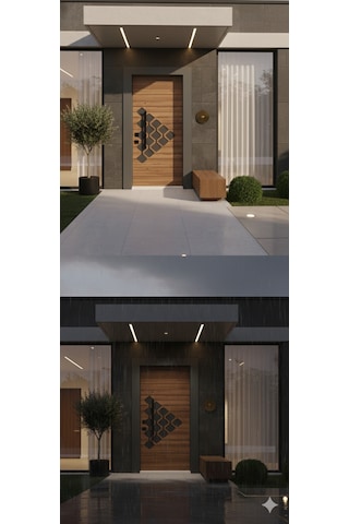Sude Seri Si Elegance Güvenli K Kapisi Çeli K Kapi - Vi Lla Kapisi 209 X 106 X 92