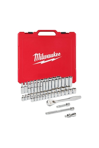 Milwaukee 3/8 Cırcırlı Lokma Anahtar Takımı 56 Parça - 4932464946
