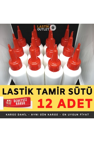 Lastik Tamir Ilacı Lastik Tamir Sütü 12'Lü Özel Paket