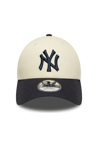 New Era New York Yankees Colour Block 9forty Şapka 60595215 Krem