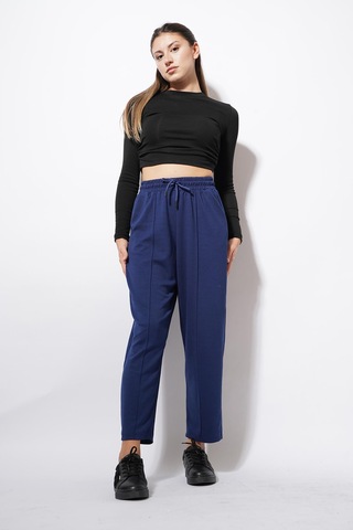 Ckm Moda Derp Modal Şalvar Balon Pantolon Lacivert