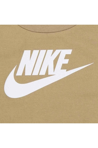 Nike Nıke Club Unısex Çocuk Şort T-shırt Takım 86l596-x3e Bej