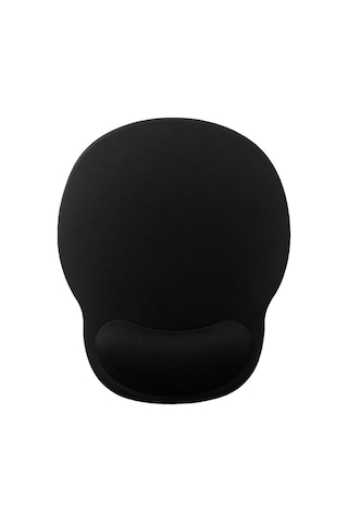 Bilek Destekli Memory Foam Kaymaz Taban Mouse Pad Siyah S004 Bilek Destekli Memory Foam Kaymaz Taban Mouse Pad Siyah S004