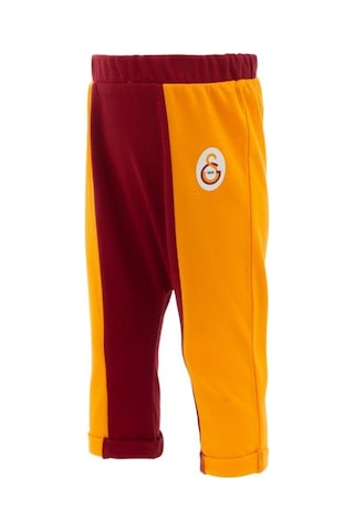 Galatasaray Orijinal Lisanslı Bebek Eşofman Altı Sarı - Kırmızı