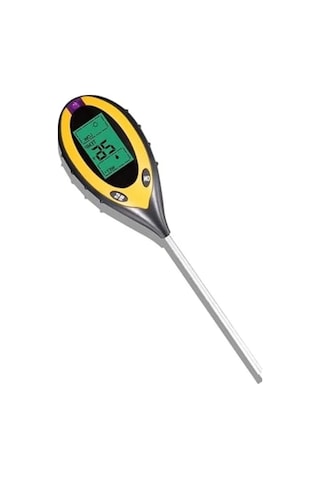 Toprak Test Aleti, 4'ü 1 Arada, Pilsiz Ve Kullanışlı