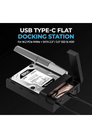 Sabrent Usb 3.0 - Sata Harici Sabit Sürücü Lay-flat Bağlantı İstasyonu Hard Drives