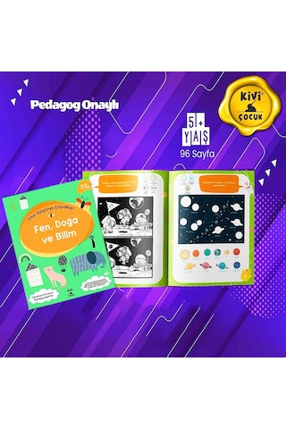 Kivi Çocuk 5+ Yaş Zihin Geliştiren Etkinlikler Fen Doğa Ve Bilim Ktp