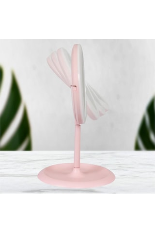 Beauty 5 Yanarlı Led Işıklı Şarjlı Masa Üstü Makyaj Aynası