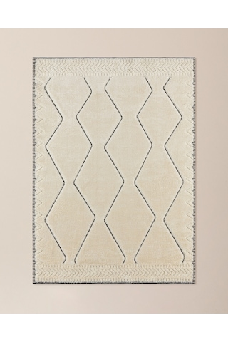 Madame Coco Avril Halı - Krem - 120x180 Cm 8684427027301 Ekru