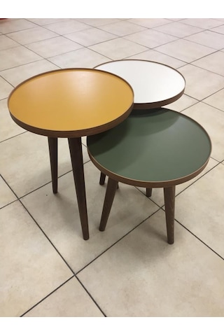 3'Lü Zigon Sehpa Tasarım - 16Mm Veya 18Mm Mdf Tabla (414010932)