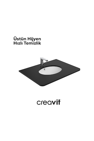 Creavit Tezgah Altı Lavabo 33 43 Cm Beyaz Tp211-00cb00e-0000