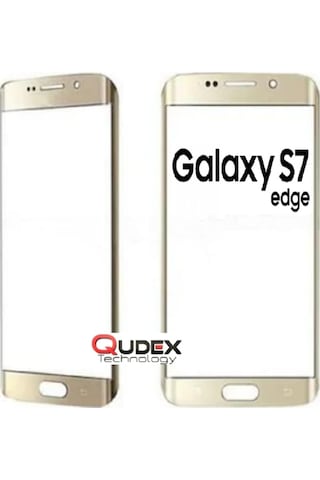 Samsung Uyumlu S7 Edge G935F Dokunmatik Okalı Ön Cam Lens Kalite