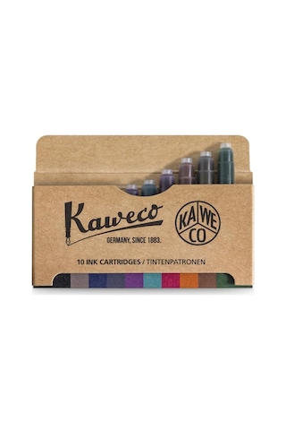 Kaweco 11000344 Kartuş 10'lu Karışık Renk Diğer