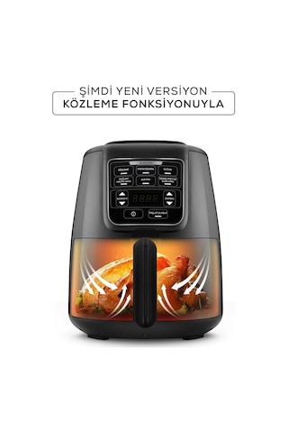 Karaca Air Pro Cook Köz XL Airfryer Black Shine (Teşhir)