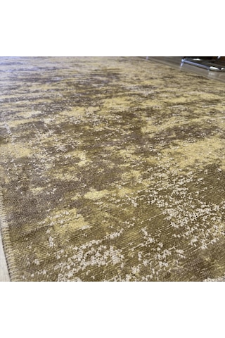 Hoom Rugs Arkaik Plz 14 Kahve Etnik Renkli Vintage Makine Halısı
