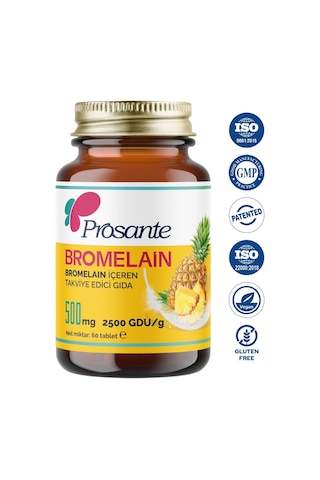 Prosante Bromelain 500 Mg 60 Tablet