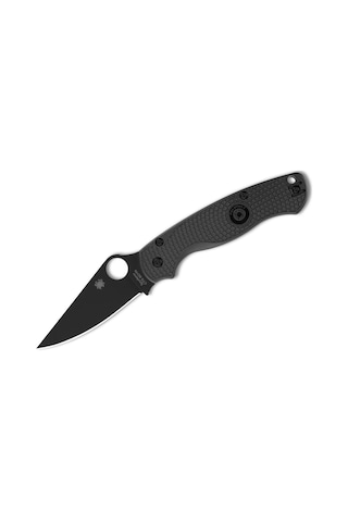 Spyderco Para Military 2 Lightweight Black Blade Plainedge Kamp Çakısı Siyah
