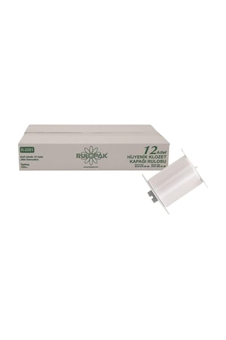 Rulopak Sensörlü Hijyenik Klozet Kapağı Rulosu 2 Li Set Toplam 1920 Kullanım R-1314 Uyumlu
