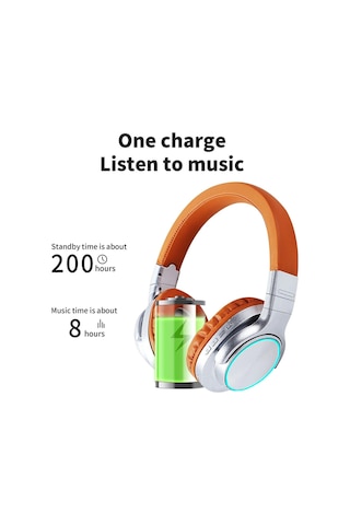 Hz-bt760 Bluetooth Kulaklık Hafıza Kartı Ve Aux Girişli Fm Radyolu Şarjlı Kulaküstü Kablosuz Kulaklık Super Bass
