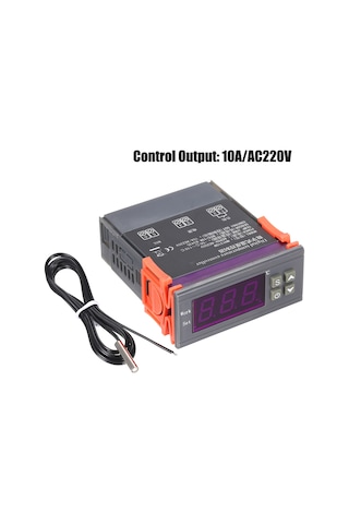 Springsun Mh-1210w Dijital Sıcaklık Kontrol Cihazı, Led Ekranlı, Dokunmatik, -50 C 110 C Aralığı, Ev Ve Endüstriyel Kullanim, 220v