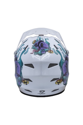 Raptor Gravıty Full Face Kask Impact-pro Chaos M 56-58cm Siyah