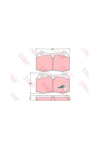 Bmw E38 7Seri 1994-2001 / Bmw E34 M5 / E31 8 Seri 92-99 Ön Balata