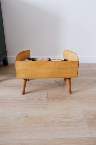 Huncar Kedi Evi Ahşap Doğal Dekoratif