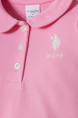 U.S. Polo Assn. U.s. Polo Assn Kız Bebek Elbise Pembe-2357 Pembe