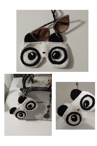 Panda Gözlük Kılıfı
