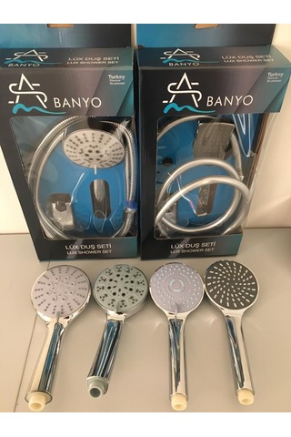 Sam Banyo Mafsallı Duş Seti Krom