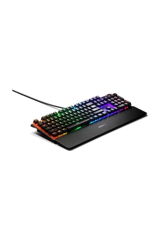 Steelseries Apex 5 Usb Kablolu RGB Işıklı Hibrit Blue Switch Mekanik Oyuncu Q Klavye