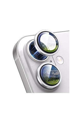 Apple Uyumlu iPhone 17 Kamera Koruyucu Gece Çekim Destekli Premium Safir Lens Koruma Parlak Temperli Cl-12