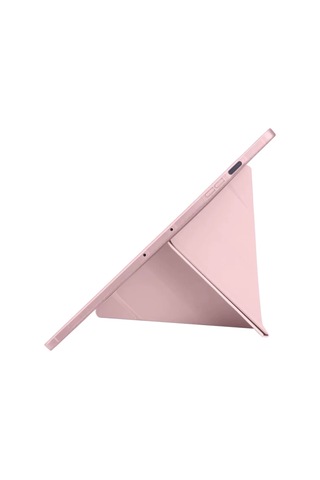 Newface Apple iPad Uyumlu Pro 11 2024 Kılıf Kalemlikli Hugo Tablet Kılıfı - Rose Gold