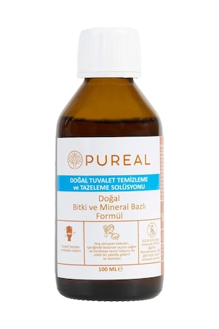Pureal Doğal Tuvalet Temizleme Solüsyonu 100 Ml Tekli