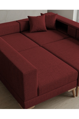 Zeri Modüler Koltuk & Kanepe - Bordo - 173 Bordo