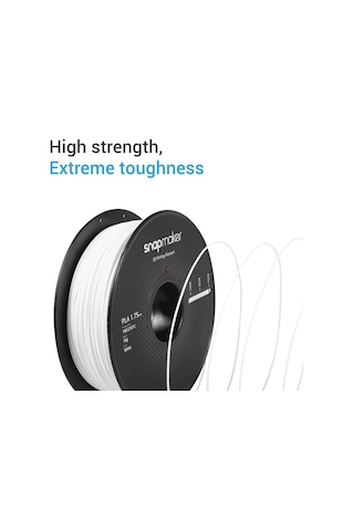 Snapmaker Pla Beyaz 3d Yazıcı Filamenti 1.75mm 1kg