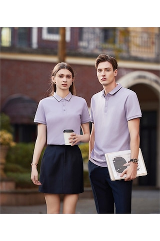 New Performance Premium Polo T-shirt %52,2 Polyester %37,1 Pamuk %3,2 Asetat Elyafı %2,6 Dut İpeği %2,5 Keten %2,4 Spandex Mor