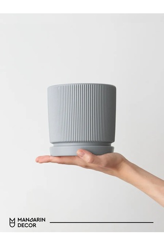 Mandarin Decor Çiçek Saksısı Seramik, Dekoratif Çiçek Saksısı 332404519