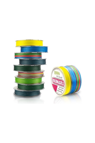 Rikimaru 0.10 Mm,8 Kat, 150 Metre Multicolour,ip,örgü,ipek Misina