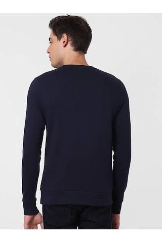 Jack & Jones Erkek Sweatshırt 12161796-navy Lacivert
