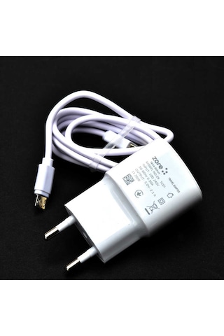 Biriva Home Metro Serisi Zr-tc01 Micro 2 İn 1 Şarj Seti - Beyaz Beyaz