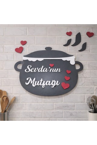 Mutfak Duvar Süsü Kişiye Özel No 44