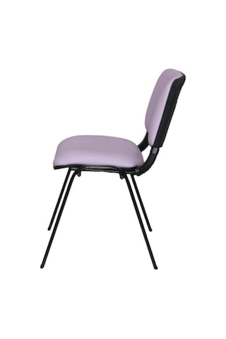 Ofiscombin Ofis Büro Bekleme Misafir Çalışma Konferans Koltuğu Form Sandalye Lila Deri 00047499868