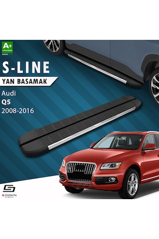 S-dizayn Audi Q5 S-line Krom Yan Basamak 183 Cm 2008-2016