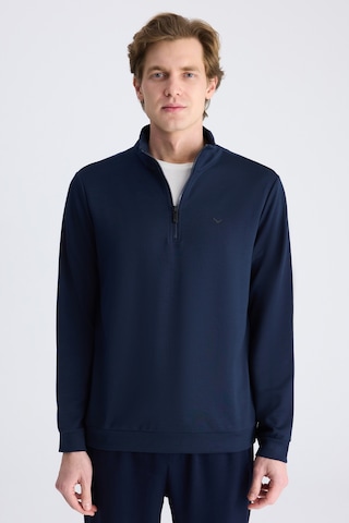 D'S Damat Ds Damat Regular Fit Lacivert Düz Modal Sweatshirt 5hce247021013 Çok Renkli