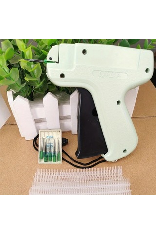 Willowhaven Qıda Gri Plastik Etiket Tabancası - Pil Gerekmez, 5 Çelik İğne + 1000 Etiket