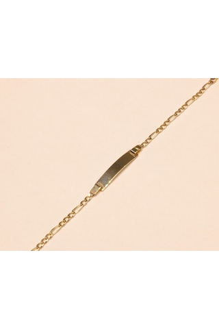 Altın Bebek Künyesi Guler1002829 Sarı Altın